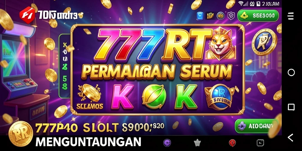 Tampilan gameplay slot yang menarik dan penuh warna.