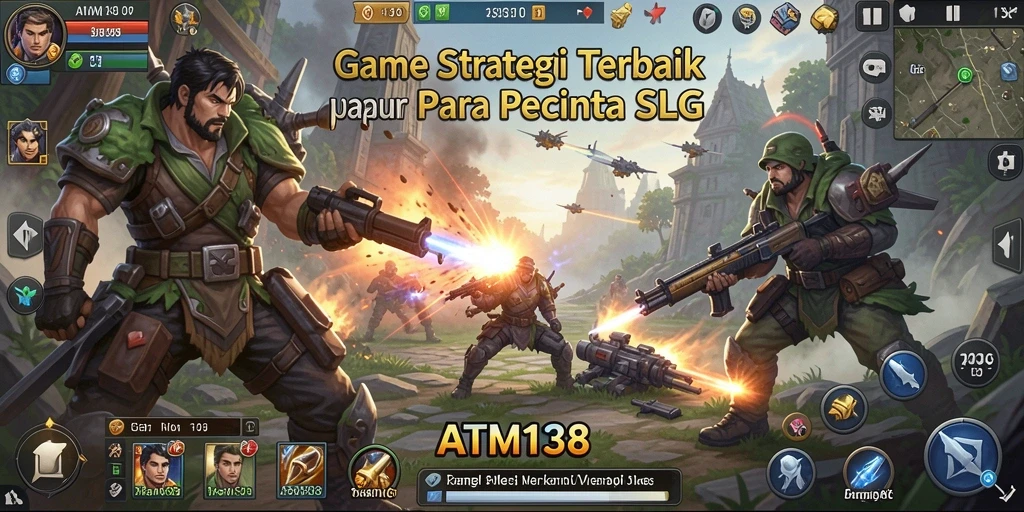 Tampilan gameplay <strong>ATM138</strong> yang menegangkan dan strategis.