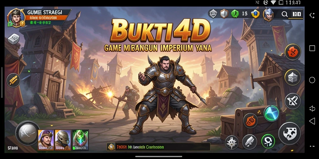 Tampilan gameplay BUKTI4D dengan aksi strategi seru.