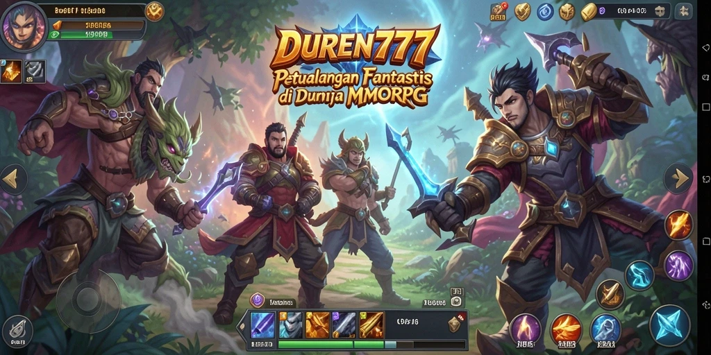 Tampilan gameplay DUREN777 yang seru dan interaktif.