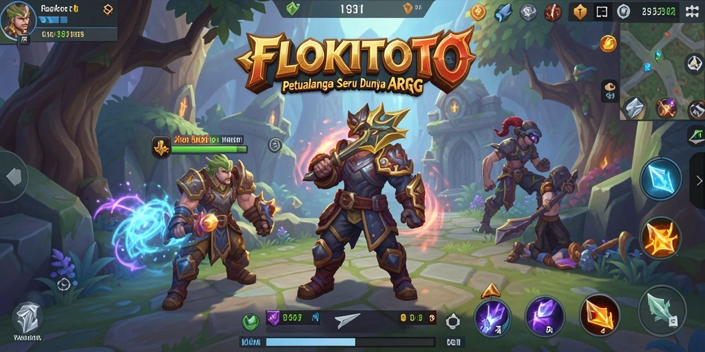 Gameplay seru dalam dunia fantasi penuh tantangan.