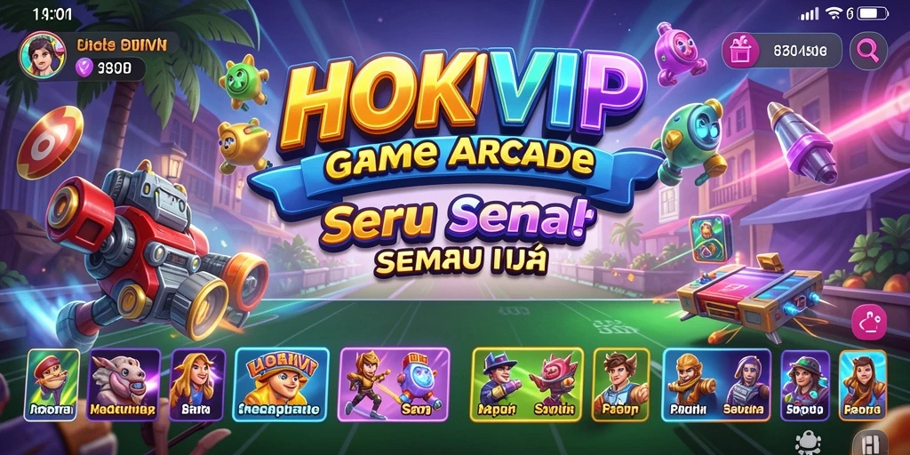 Screenshot gameplay HOKIVIP menampilkan aksi seru dan tantangan mengasyikkan.
