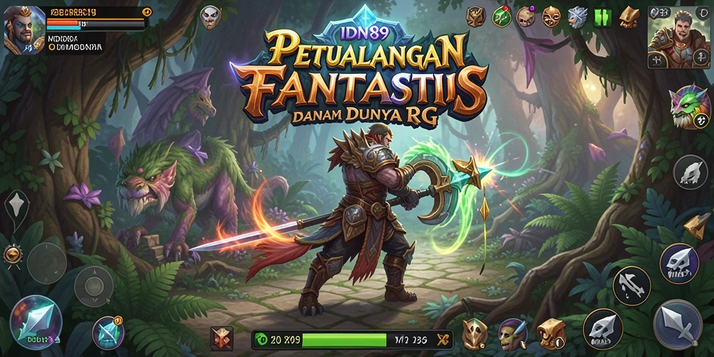 Tangkapan layar gameplay IDN89 menampilkan aksi pertempuran yang mendebarkan dan grafis yang luar biasa.