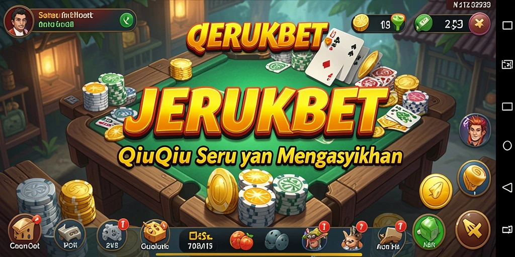 Screenshot gameplay QiuQiu JERUKBET yang seru dan interaktif.