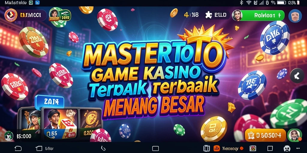 Tampilan gameplay MASTERTOTO yang mendebarkan dengan pengalaman Kasino yang nyata.