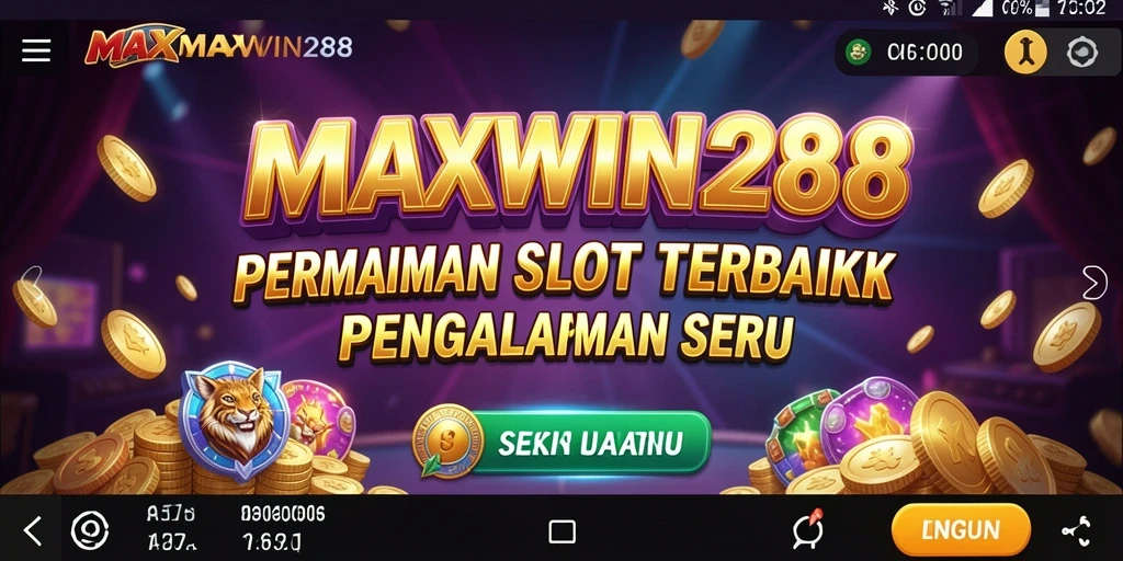 Gameplay seru dan menarik dari permainan slot MAXWIN288.