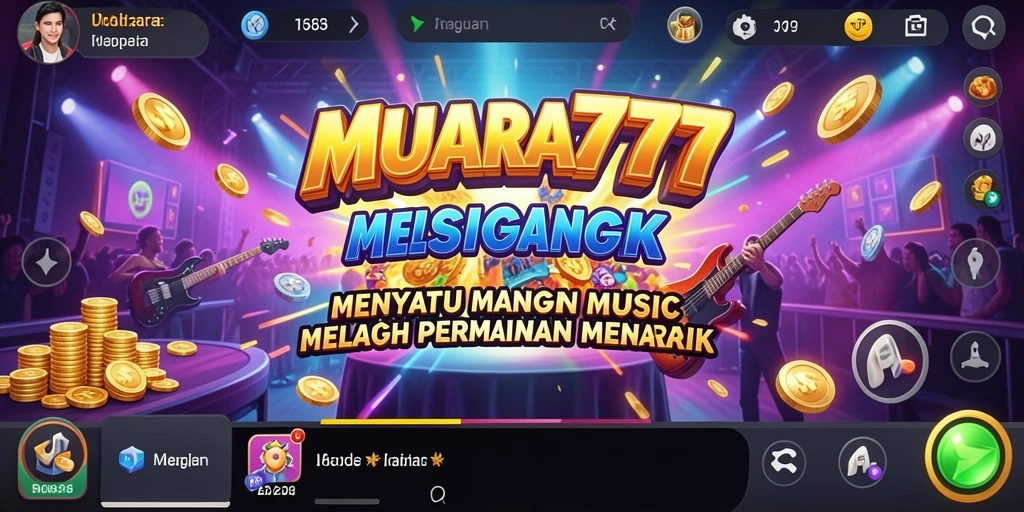 Screenshot MUARA777 menampilkan gameplay interaktif yang menyenangkan dengan berbagai pilihan musik.