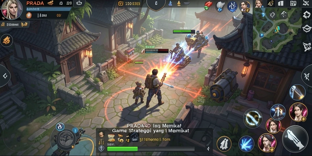 Tampilan gameplay menarik dari PRADA4D yang memikat.