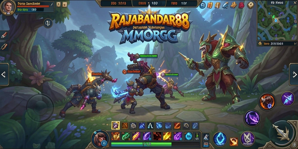 Tampilan gameplay RAJABANDAR88 yang seru dan menarik.