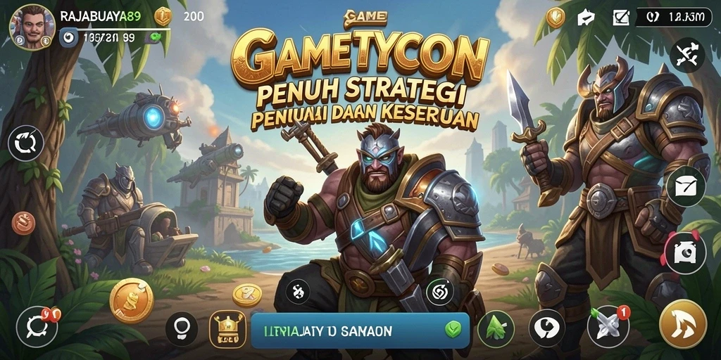 Tampilan gameplay seru di RAJABUAYA89 yang penuh tantangan.