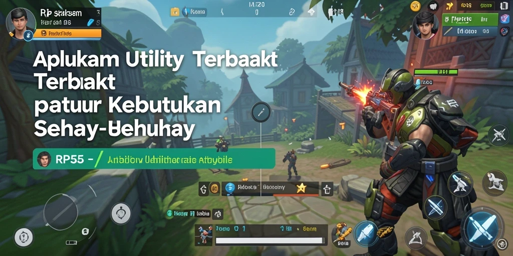 Screenshot utama RP55 menunjukkan fitur pengelolaan sistem yang efisien.