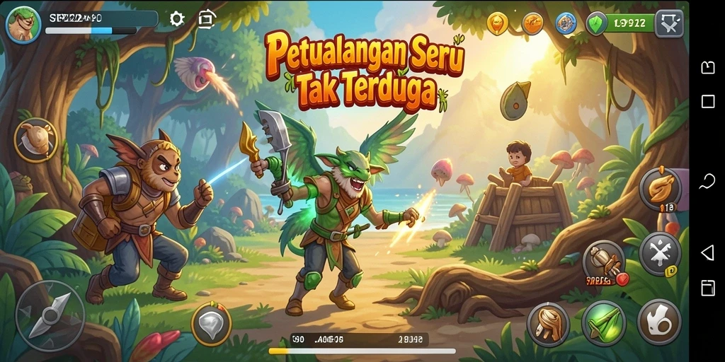 Gameplay menarik dalam dunia petualangan SP212.