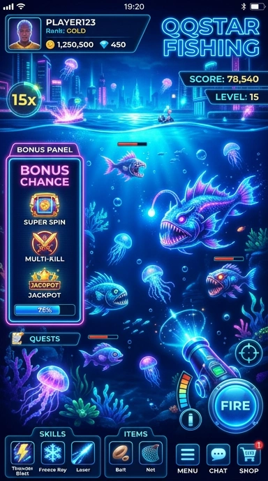 Halaman katalog aplikasi yang terorganisir di qqstar.